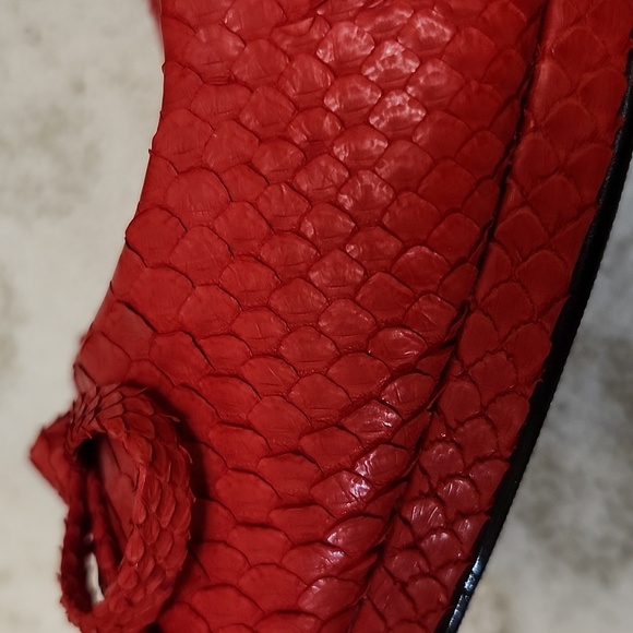 Red Custom Made Heels - Picture 7 of 8